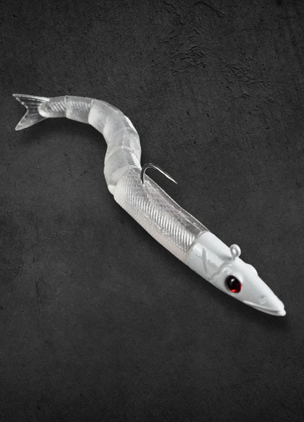 Lazy Lures Renaissance Eels V2 - 13cm 26g - Col Ghost