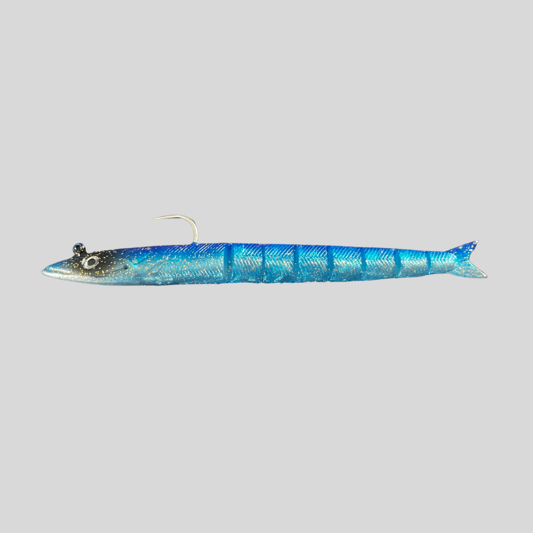 Lazy Lures Renaissance Eel V1 14cm 18g Bluey