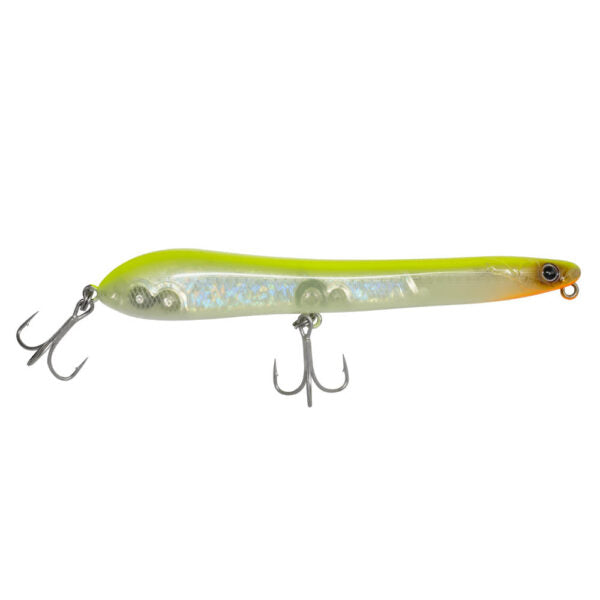 HTO Kamikaze 105mm 11g -  Chart Flashing Plate  - Top water lure