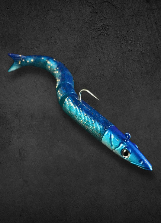 Lazy Lures Renaissance Eels V2  - 13cm 26g - Col Bluey