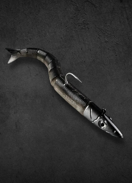 Lazy Lures Renaissance Eels V2  - 13cm 26g - Col Shadow