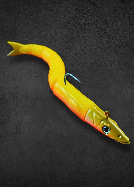 Lazy Lures Renaissance Eels V2  - 13cm 26g - Col Zest