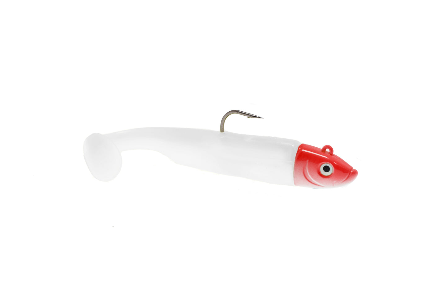 Drift Shad 15cm 55g White Red Head