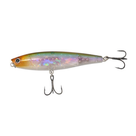 Axia Glider 90mm 11.2g Topwater Hard Lure Shimmering Ghost