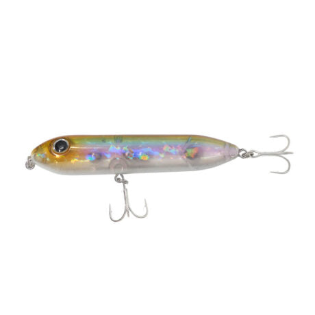 Axia Knocker 95mm 15g Topwater Hard Lure Shimmering Ghost