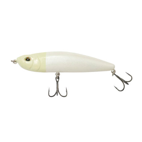 Axia Scrawl 91mm 14g Topwater Hard Lure Glow Head Pearl