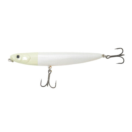 Axia Slide 110mm 13.6g Topwater Hard Lure Glow Head Pearl